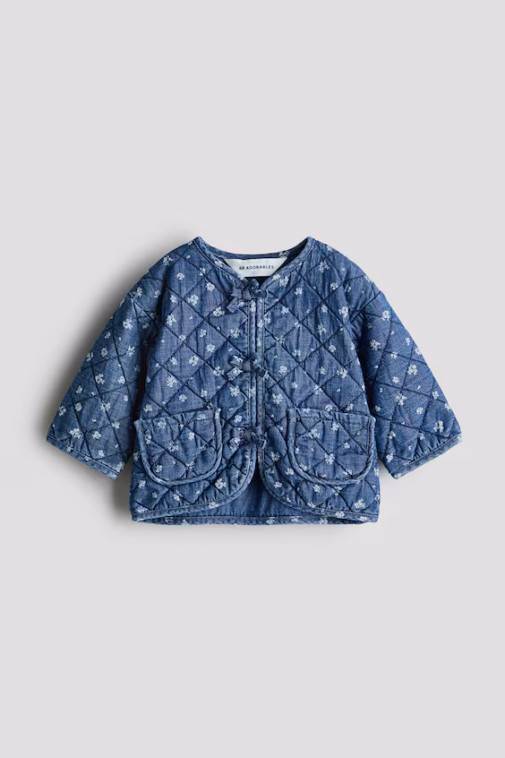 Подстежка куртки из джинсы