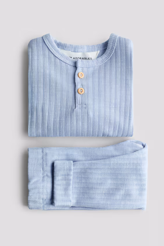 Комплект 2-х предметов из рубчикового хлопка