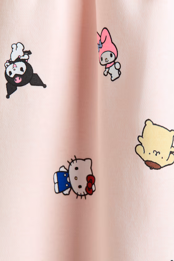 Платье-свитшот с узором