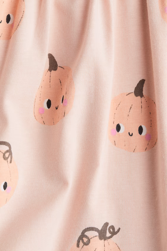 Платье из хлопка с принтом