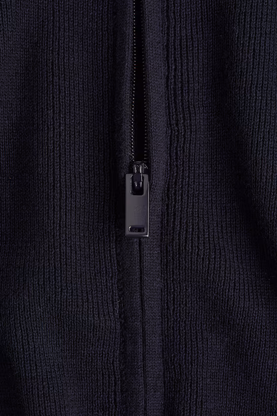 Кардиган с молнией