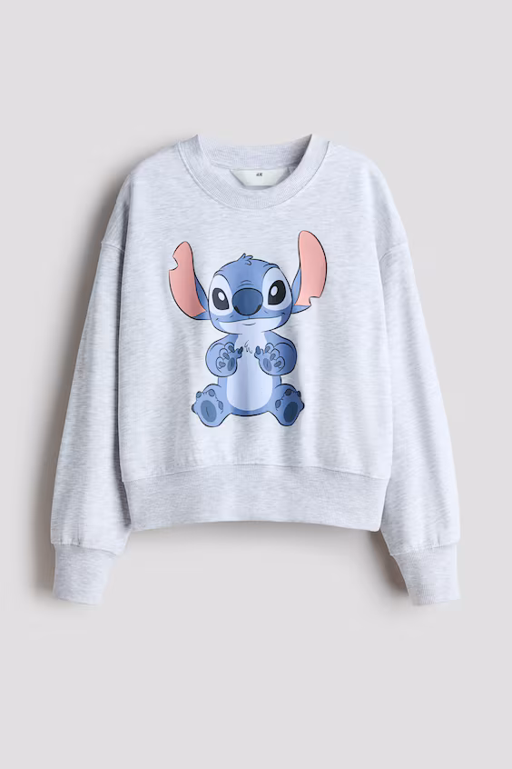 Оверсайз толстовка с принтом