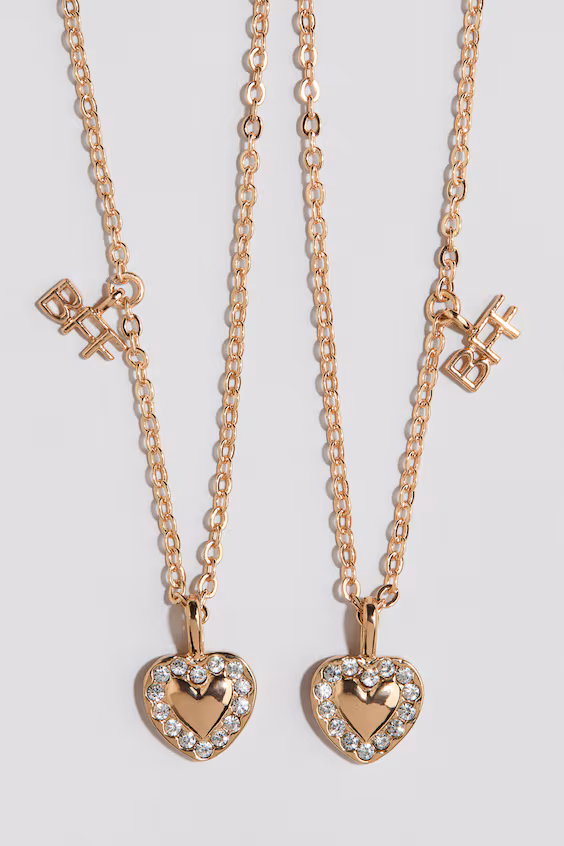 Набор из 2 дружеских ожерелий