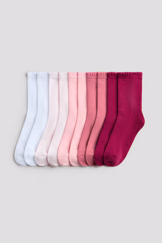 Пакет из 10 пар носков