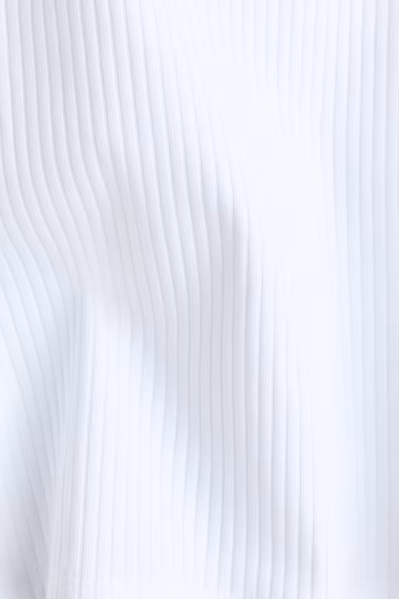 Хлопковый свитер в рубчик