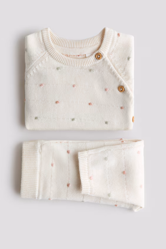 Набор 2 предмета из хлопковой ткани