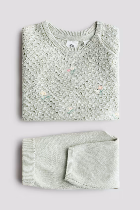 Набор 2 предмета из хлопковой ткани