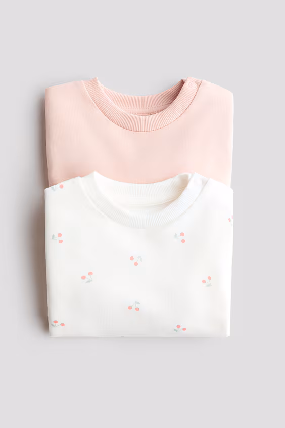 Набор из 2 хлопковых свитшотов