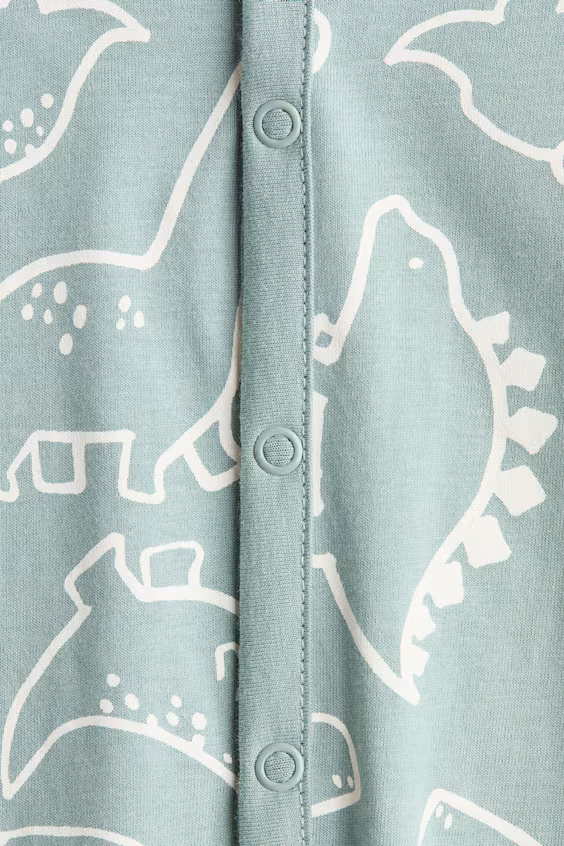 Пижама-комбинезон с принтом