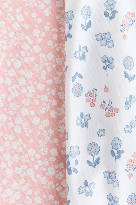 Набор из 2 пижам из хлопка с принтом