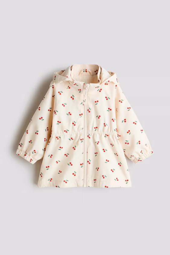 Парка из хлопкового холста h&m