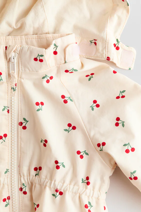 Парка из хлопкового холста h&m