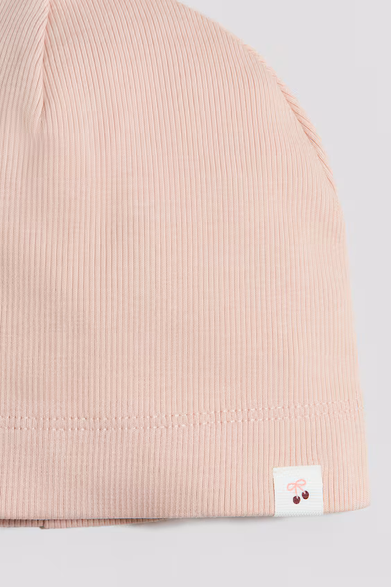Шапка из хлопкового джерси