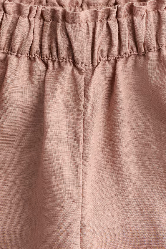 Брюки из льна