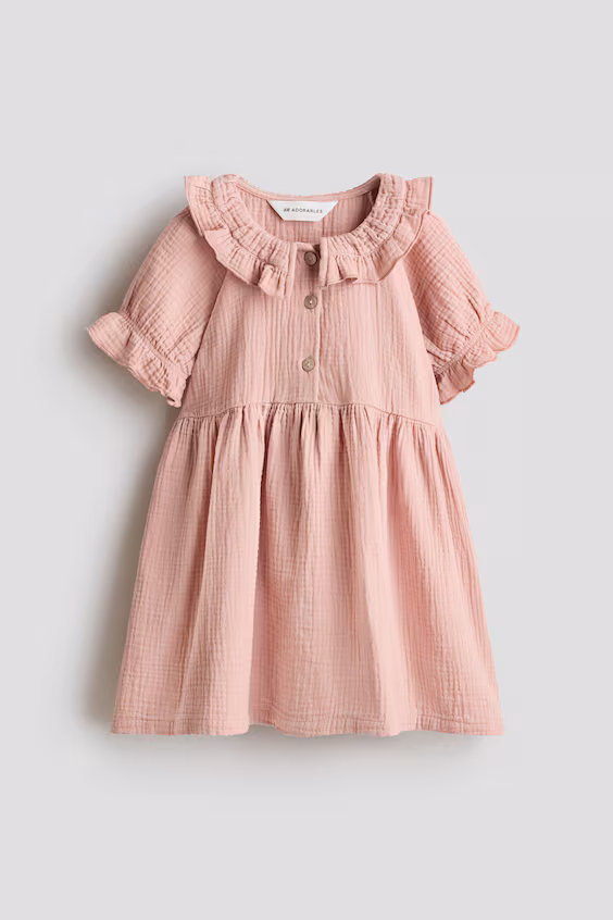 Платье из муслина из хлопка