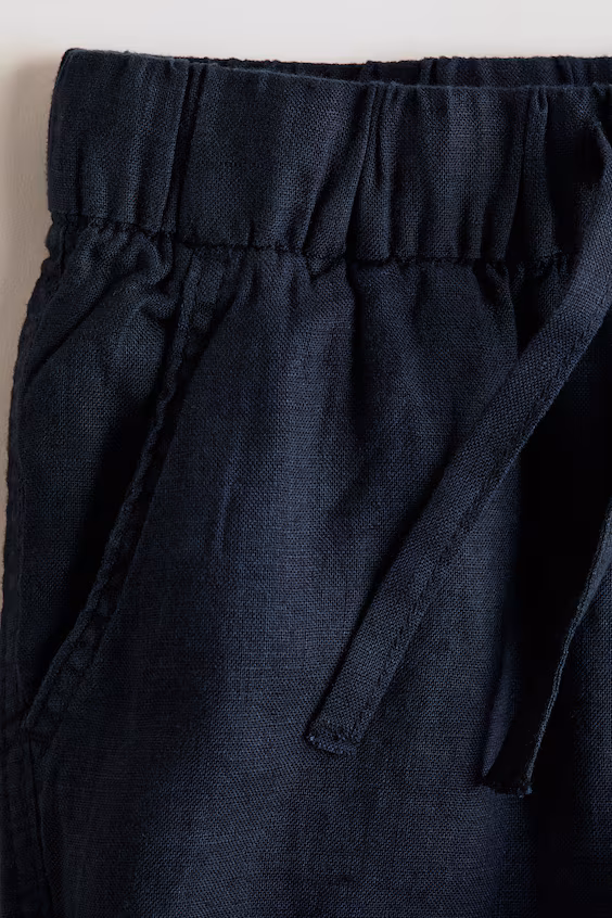 Льняные брюки