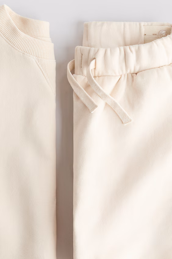 Комплект из 2 предметов из хлопкового мольтона