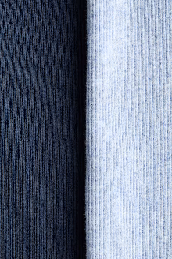 Набор из 2 свитеров из хлопка с пуговицами