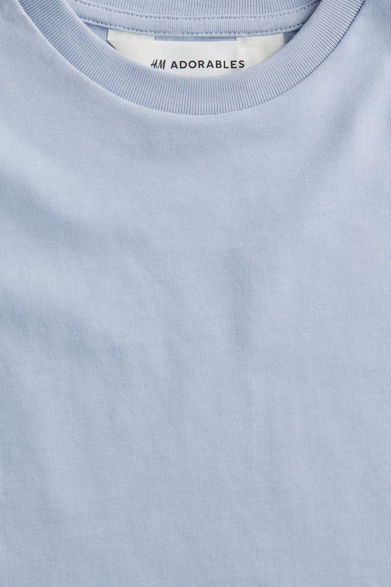 Футболка свободного кроя из хлопка пима