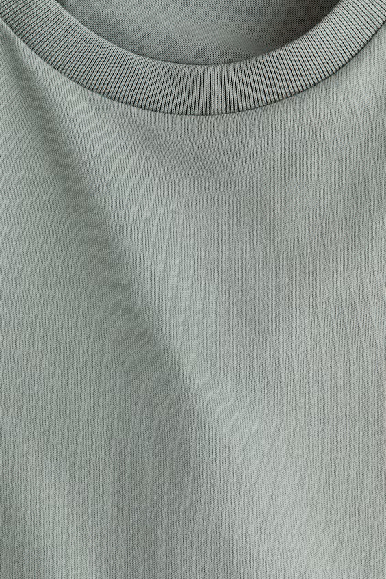 Футболка свободного кроя из хлопка пима