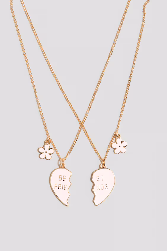 Набор из 2 дружеских колье