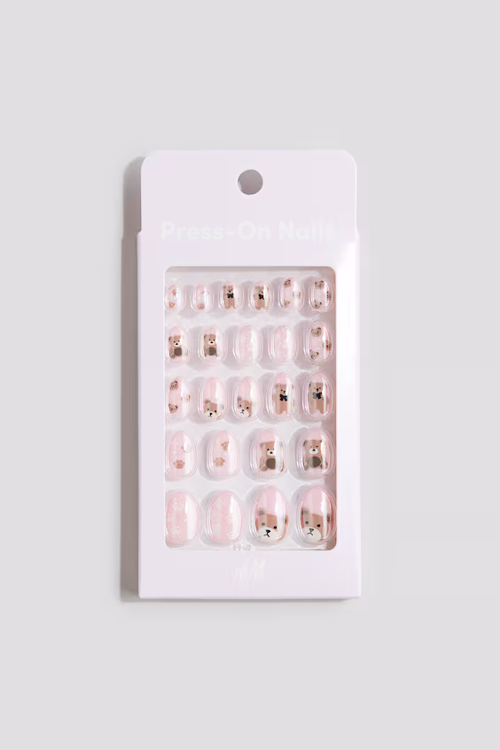 Наклейки для ногтей h&m