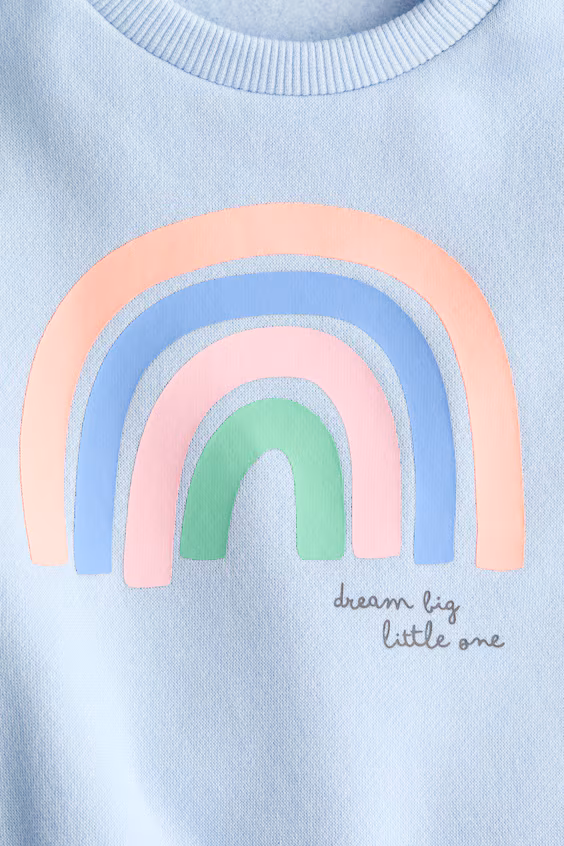 Принтованный свитшот