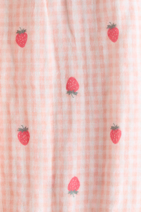 Комбинезон из муслина с оборками