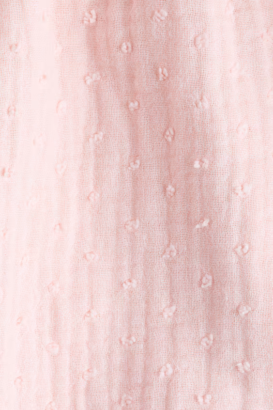 Платье из хлопковой муселина