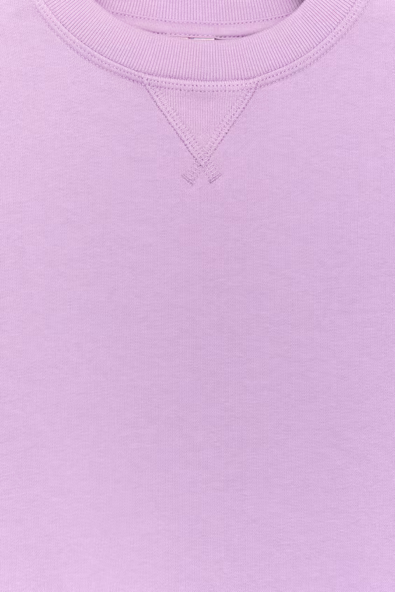 Свитер из французского трикотажа terry