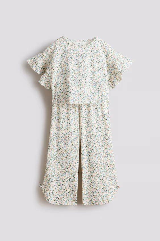 Комплект из 2 изделий из джерси с текстурой