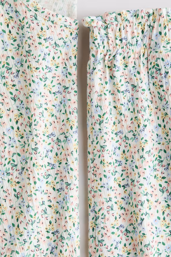 Комплект из 2 изделий из джерси с текстурой