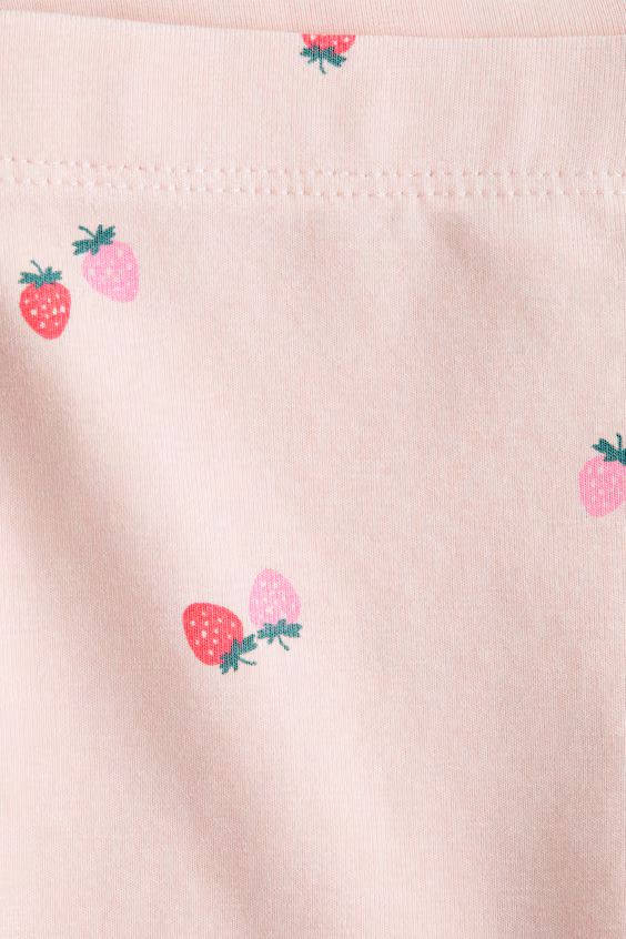 Леггинсы из принтованного джерси