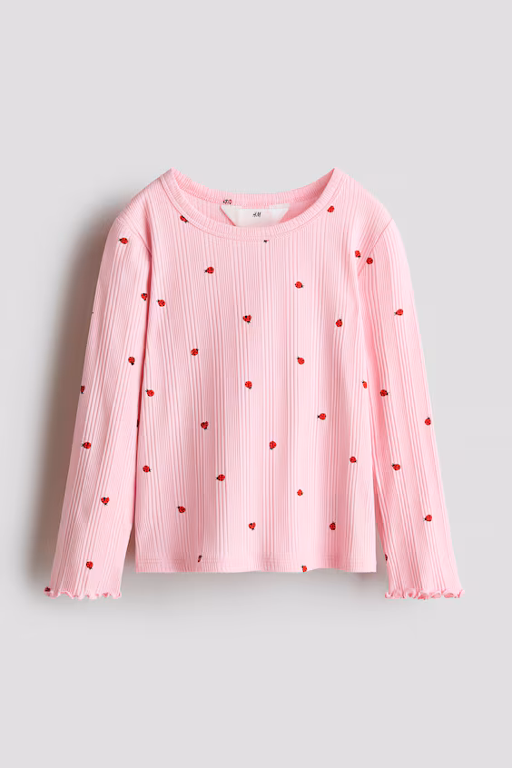 Свитер из рубчика джерси