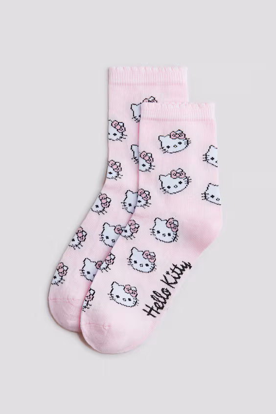 Пачка из 5 пар носков с узорами