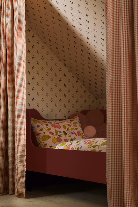 Комплект одеяла из хлопковой ткани с принтом