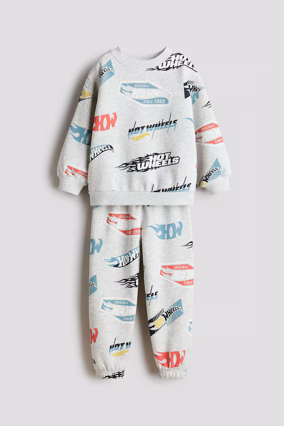 Набор из 2 худи с принтом