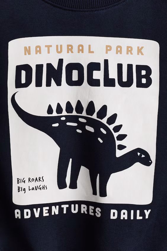 Толстовка с принтом