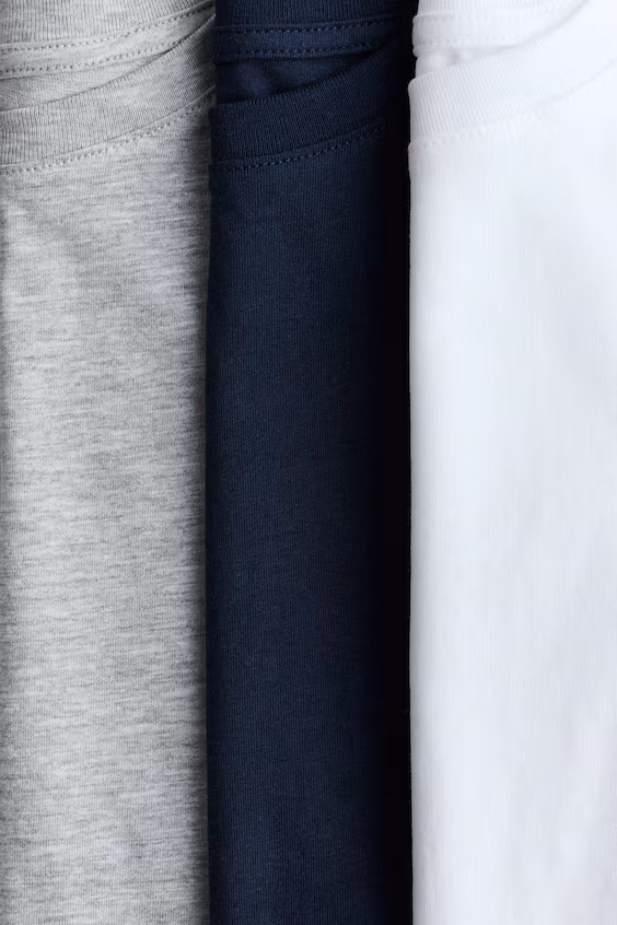 Набор из 3 футболок из хлопка h&m