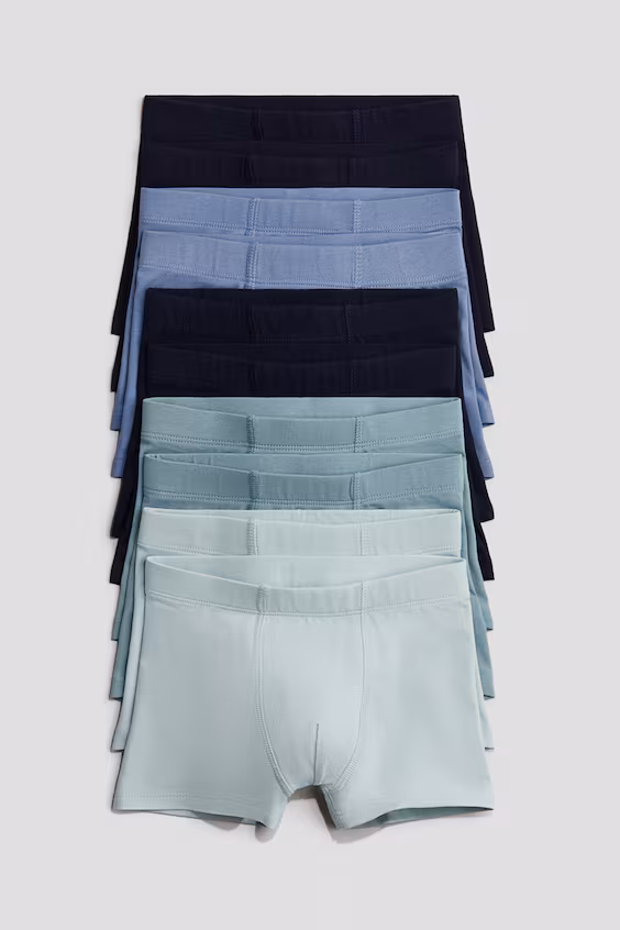 Пакет из 10 мужских боксеров