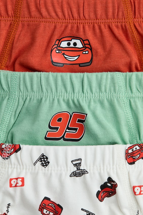 Пакет из 5 трусов для мальчика с принтом