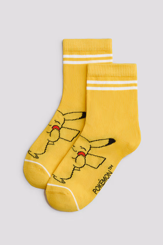 Пакет из 5 пар носков с узором