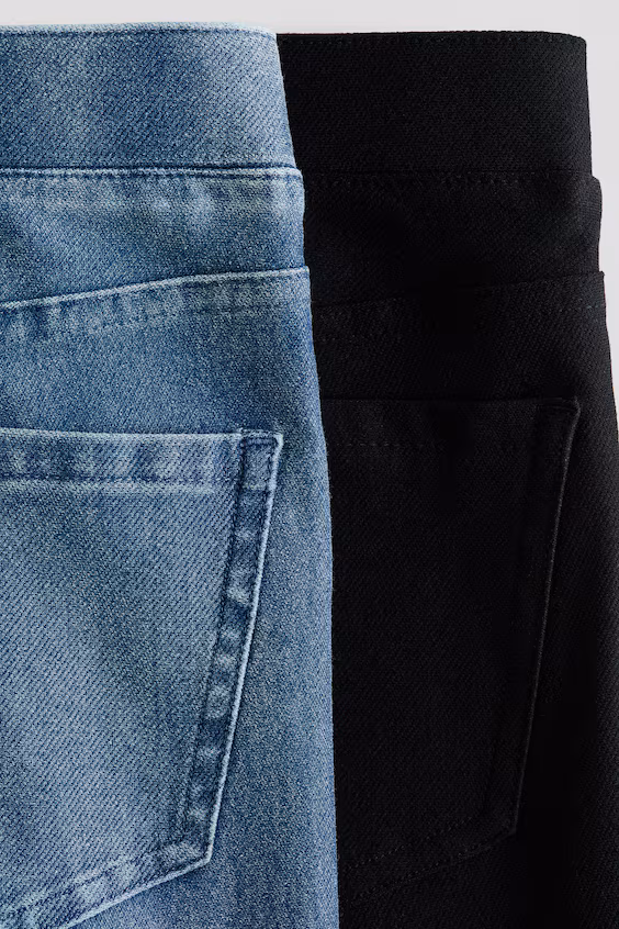 Набор из 2 джеггинсов с расклешенными штанинами