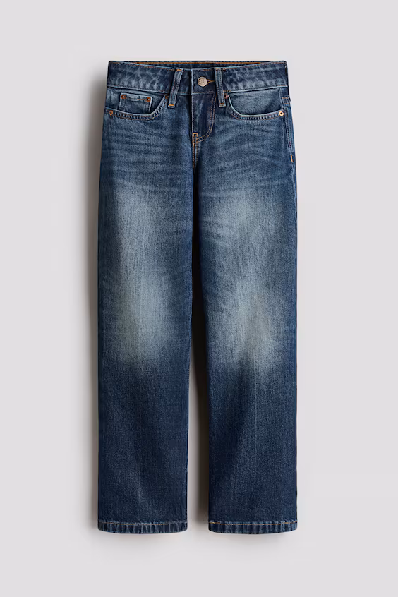 Джинсы прямого кроя