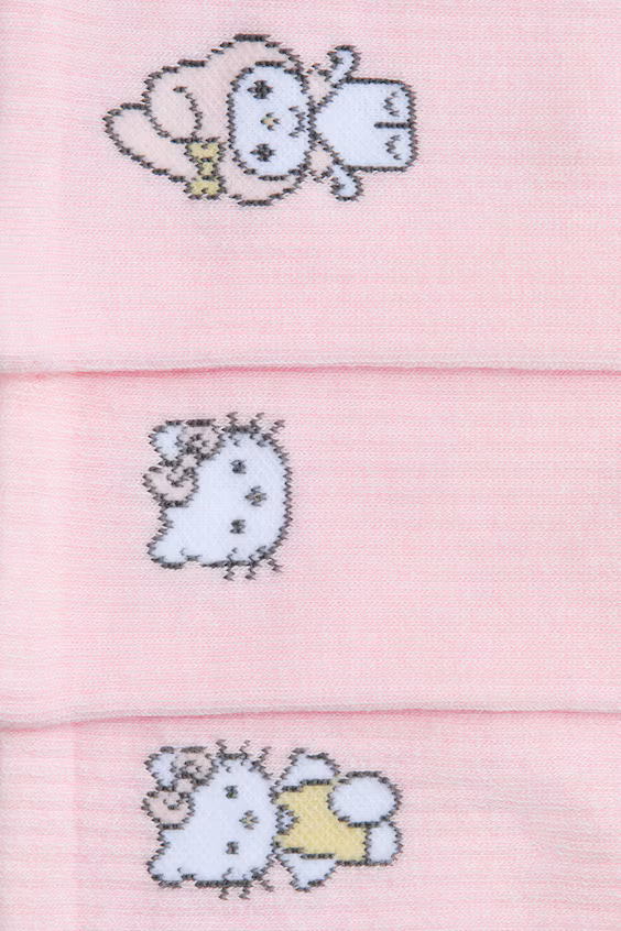 Пачка из 5 пар носков с узорами