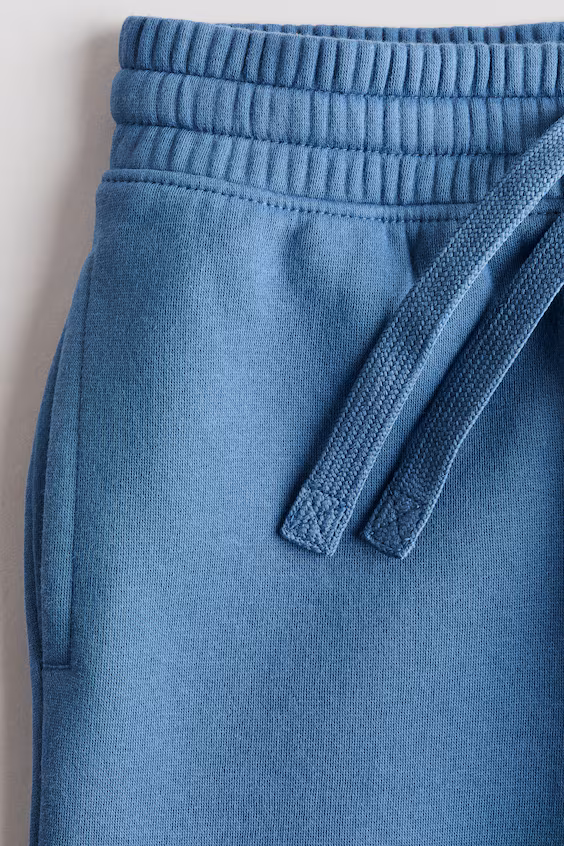 Брюки-джоггеры из хлопкового мольтона