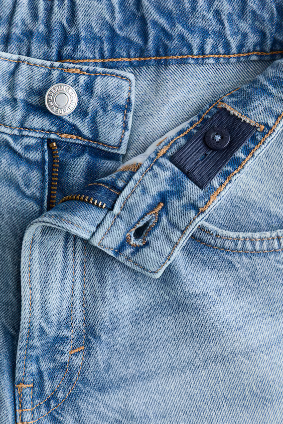 Джинсовые шорты baggy fit