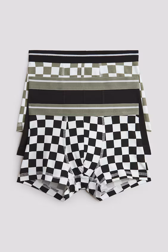 Набор из 3 шортов из хлопка