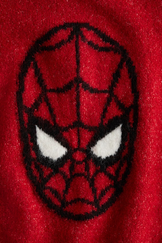 Свитер из жаккардовой ткани