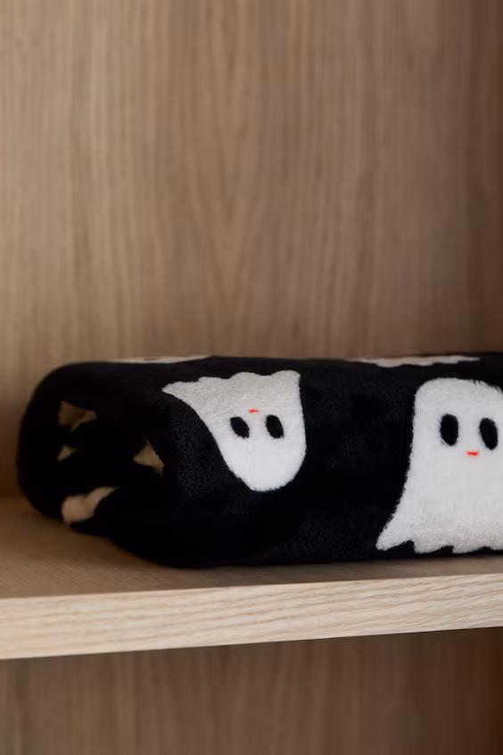 Плед из микрофибры с узором